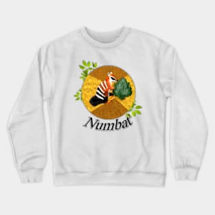 Numbat. Australian Ant Eater Crewneck Sweatshirt